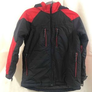 Place 1989 Red/Black Kid's Jacket Sz L